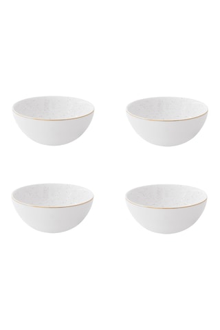 4 boles de porcelana Artesanal - 15 cm