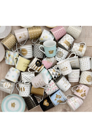 4 tazas de porcelana Coffee Mania - 300 ml