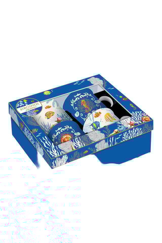 4 tazas de porcelana Aquarium - 300 ml