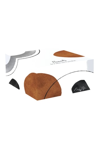 4 tazas de café de porcelana Elements - 120 ml