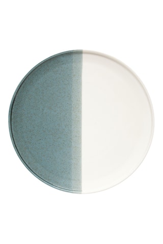 4 platos de postre de porcelana Double - 21 cm