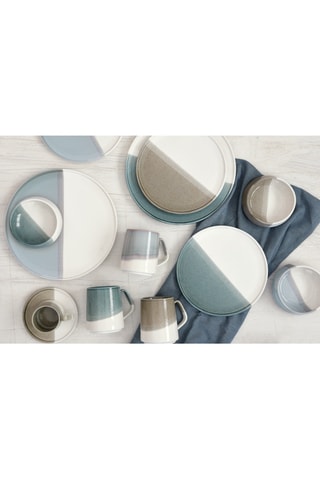 6 tazas de porcelana Double - 38 cl