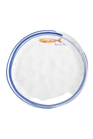 Vajilla de porcelana Bord de Mer - 18 piezas