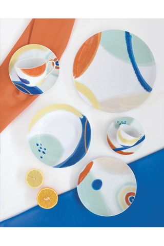 Vajilla de porcelana Alegria - 18 piezas