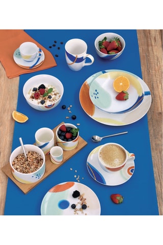 Vajilla de porcelana Alegria - 18 piezas