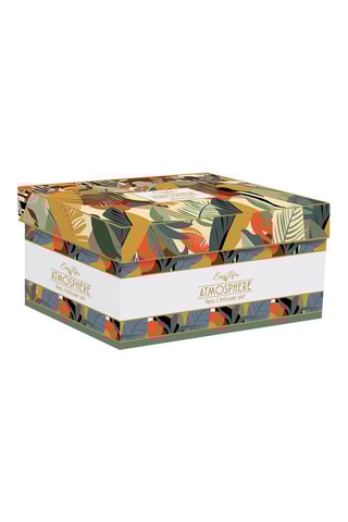 2 tazas y tetera de porcelana Kilimanjaro