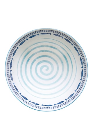 4 boles de porcelana Sea Shore - 17,5 cm