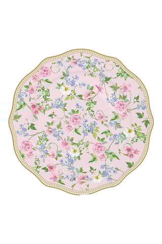6 platos de postre de porcelana Garden Joy - 20 cm