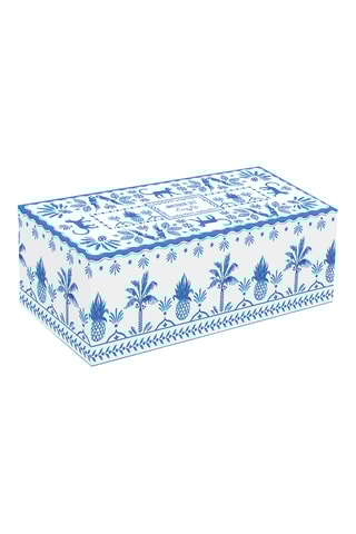 Vajilla para aperitivo de porcelana y bambú Exotic Vibes  - 5 piezas