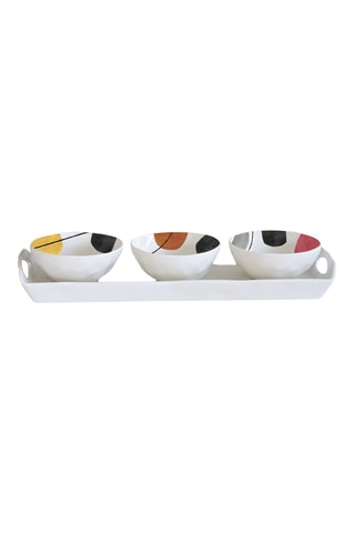 3 boles de porcelana Elements - 10 cm