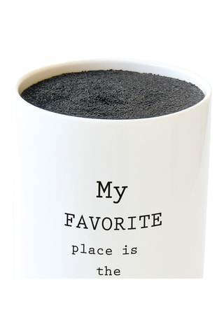 Soporte para cuchillos de porcelana Kitchen Elements - 11 x 20 cm