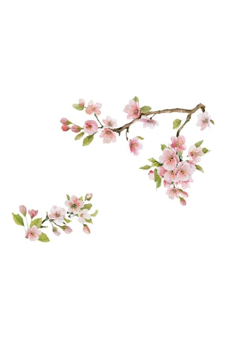 Plato de porcelana Sakura - 24,5 x 2 x 17 cm