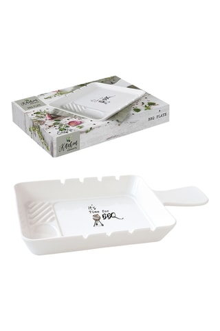 Fuente de porcelana para barbacoa Kitchen Elements - 31,5 × 19 cm