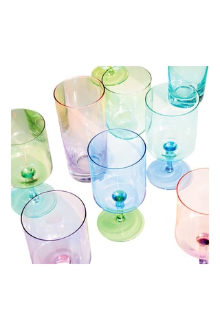 2 copas de vino Rainbow - 36 cl