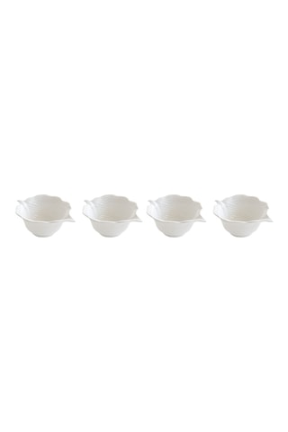 4 boles de porcelana Madagascar - 10,5 x 10,5 x 10 cm