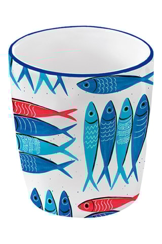 4 tazas de café de porcelana Sardine’s Party - 10 cl