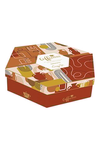 Juego de café de porcelana y bambú Terracotta - 6 personas