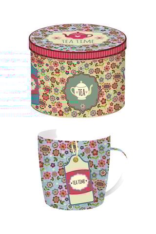 Taza de porcelana Happy Life - 35 cl