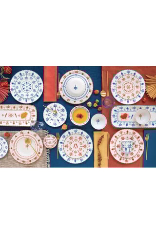 Juego de café de porcelana Exotic Vibes - 4 personas