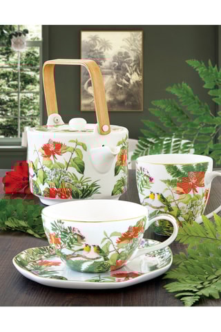 Juego de café de porcelana Exotica - 6 personas