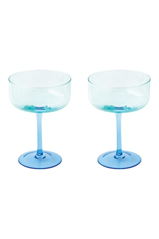 2 copas de champán Rainbow - 30 cl