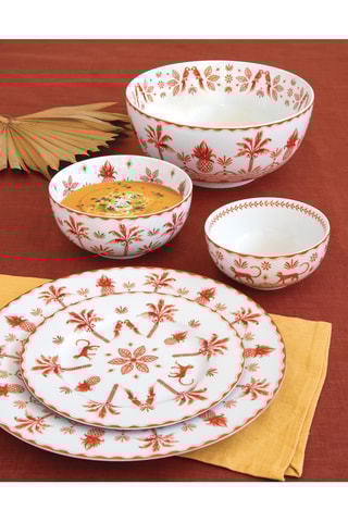 Bol de porcelana Exotic Vibes - 23 cm