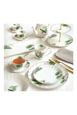 Bandeja de porcelana Exotique - 37 x 17 cm