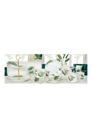 Bandeja de porcelana Exotique - 37 x 17 cm