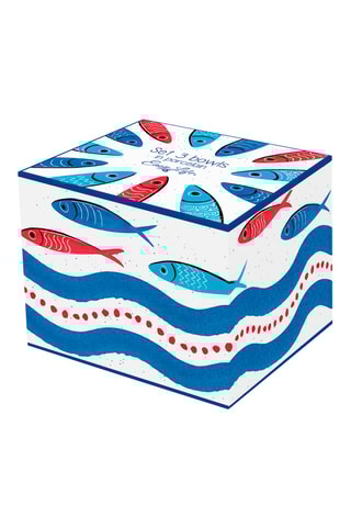 3 boles de porcelana Sardine’s Party - 10 cm