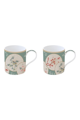 2 tazas de porcelana Oriental Dream - 35 cl