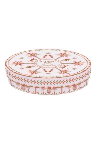 4 platos de postre de porcelana Exotic Vibes - 19 cm