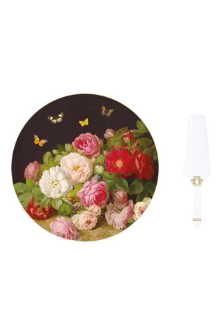 Vajilla de porcelana para tarta Victorian Garden - 5 piezas