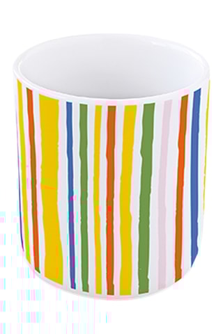 Juego de café de porcelana y bambú Tutti Frutti - 6 personas