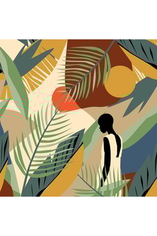 20 servilletas Kilimanjaro - Beige - Azul