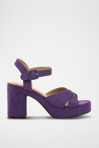 Sandales à talons Britt - Violet