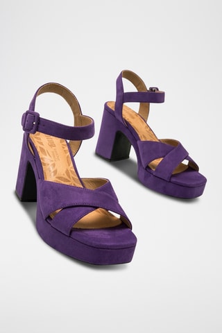 Sandales à talons Britt - Violet