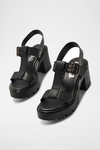 Sandales à talons Emeline - Noir