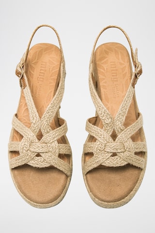 Sandales plateformes Amelie - Beige