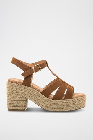 Sandales à talons Courtney - Marron