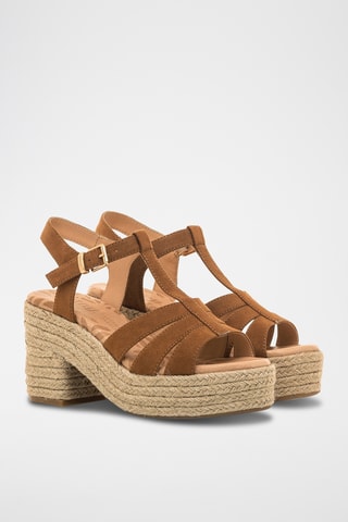 Sandales à talons Courtney - Marron