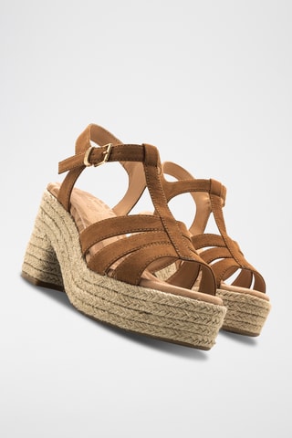 Sandales à talons Courtney - Marron