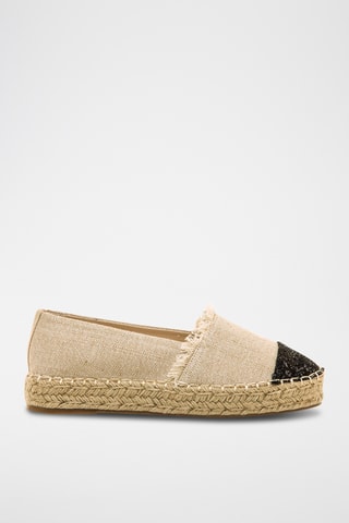 Espadrilles Marea - Beige et noir