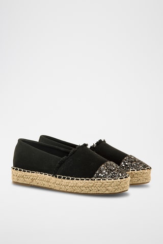 Espadrilles Marea - Noir et gris foncé