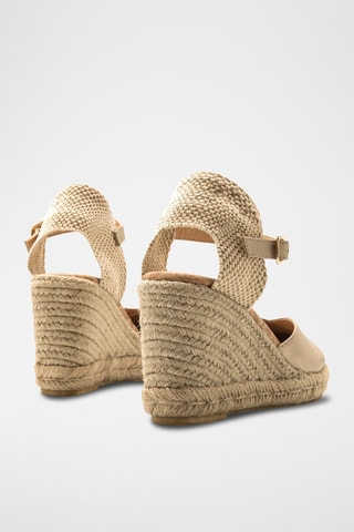 Espadrilles compensées Louisa - Doré