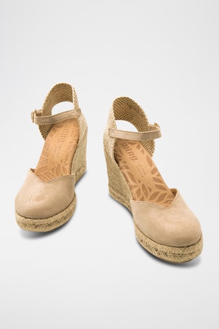Espadrilles compensées Louisa - Beige