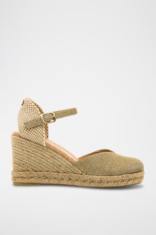 Espadrilles compensées Louisa - Marron