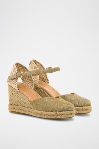 Espadrilles compensées Louisa - Marron