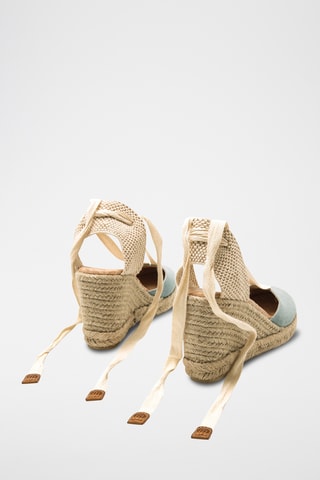 Espadrilles compensées Louisa - Ciel