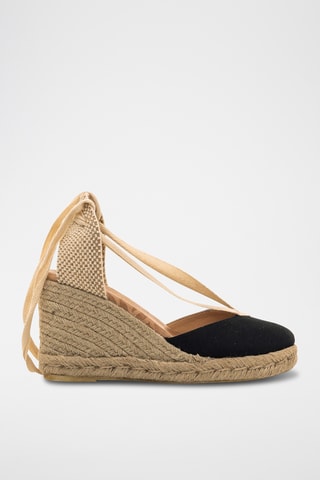 Espadrilles compensées Louisa - Beige