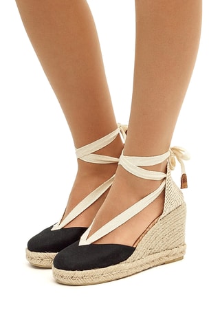 Espadrilles compensées Louisa - Beige